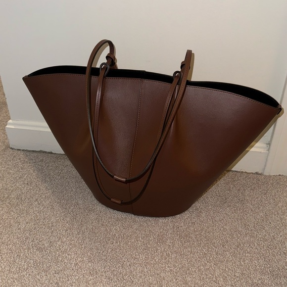 Sezane Handbags - Sezane Mara Bag in Smooth Chocolate
